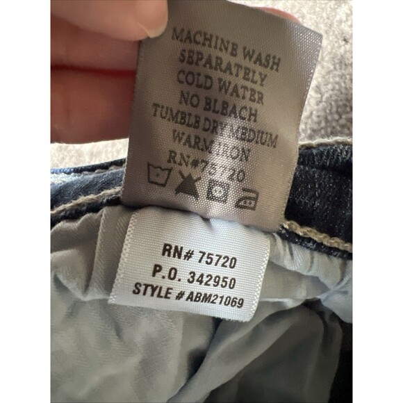 BKE Aiden Jeans Mens 28R (29x31.5) Dark Wash Straight Leg Modern Pocket Detail - Picture 10 of 13